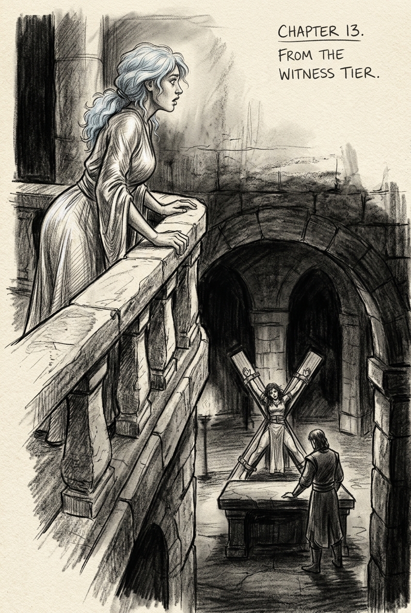 The Witnessing: the stone table in the inner sanctum